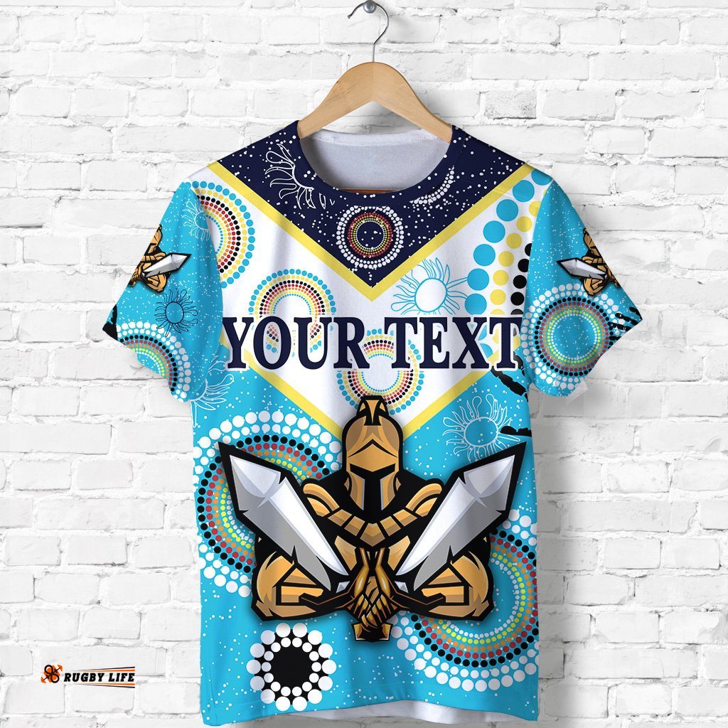 custom personalised gold coast t shirt titans gladiator unique indigenous