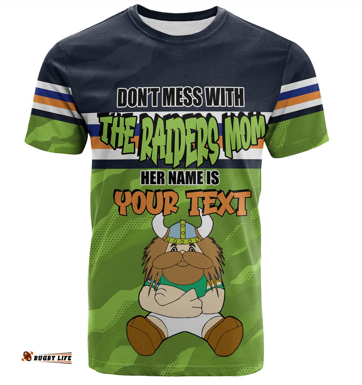 Amazing Aussie Canberra Raiders Mother's Day T-Shirt - Screaming Mom and Crazy Fan