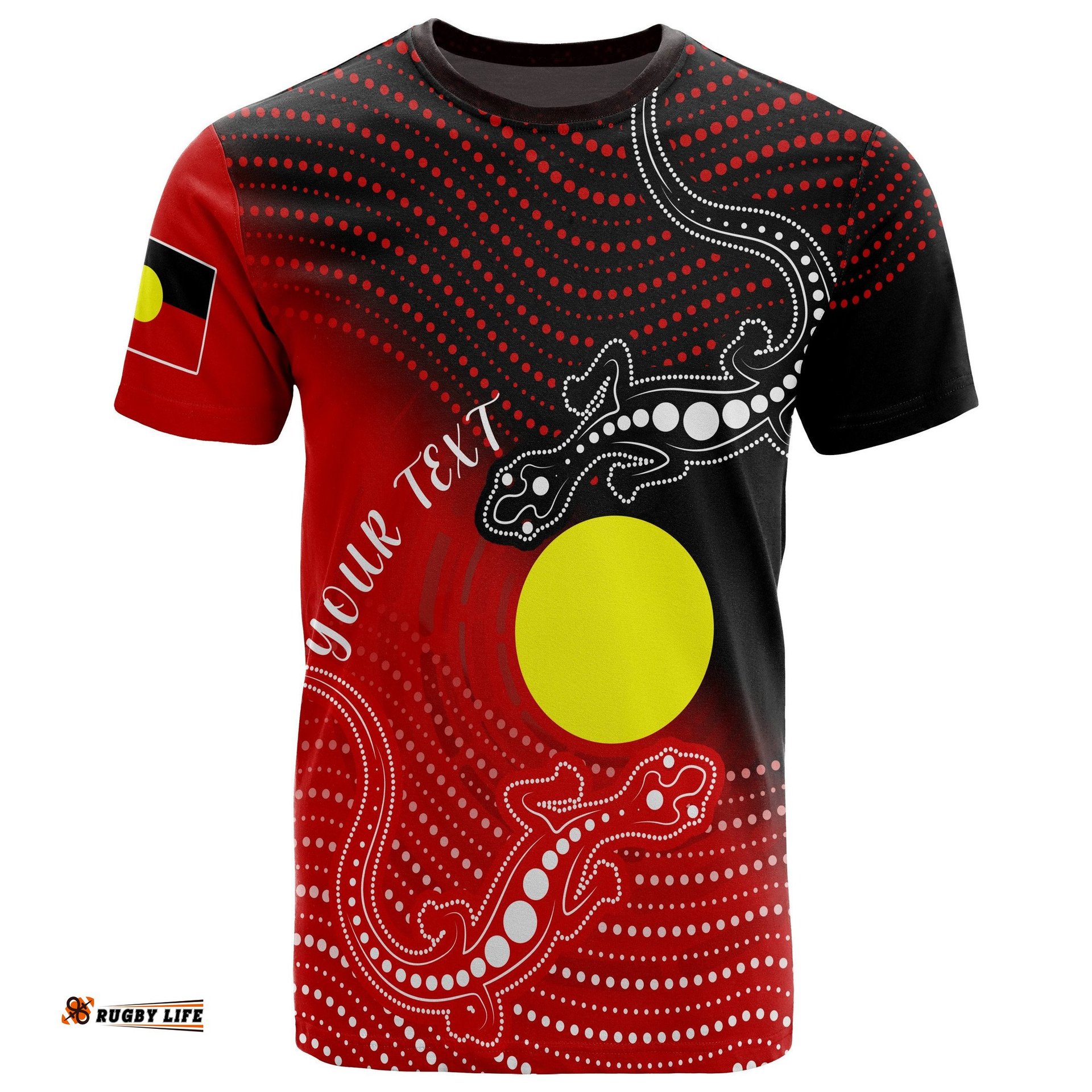 customaboriginal t shirts two indigenous lizardAmazing Aussie