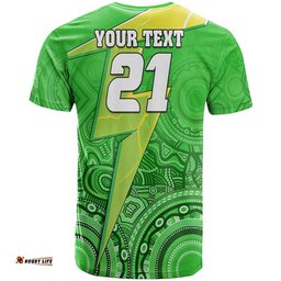 custom personalised sydney thunder indigenous aboriginal arts t shirt