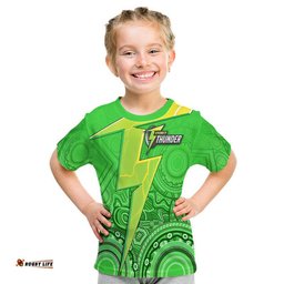 custom personalised sydney thunder indigenous aboriginal arts t shirt