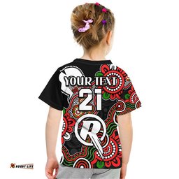 custom personalised melbourne renegades cricket t shirt naidoc torres strait for our elders