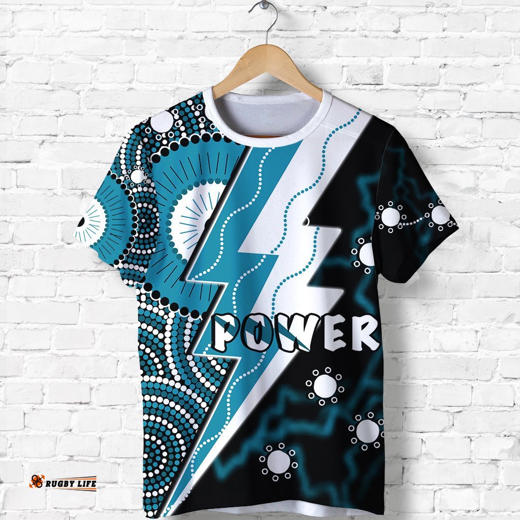 power t shirt thunda port adelaide