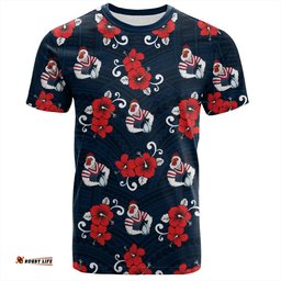 Amazing Aussie Sydney Roosters T-Shirt - With Maori Pattern