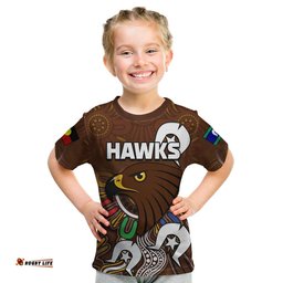 custom personalised hawks naidoc week t shirt hawthorn football aboriginal