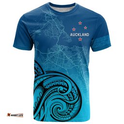 custom personalised auckland new zealand city map t shirt