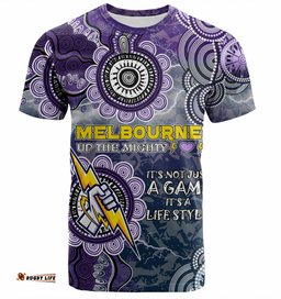 Amazing Aussie Melbourne Storm Custom T-shirt - Up The Mighty T-shirt