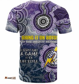 Amazing Aussie Melbourne Storm Custom T-shirt - Up The Mighty T-shirt