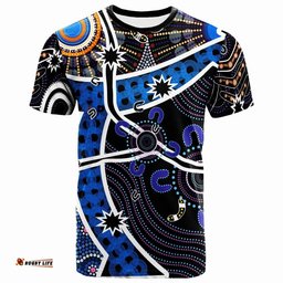 t shirt aboriginal river star