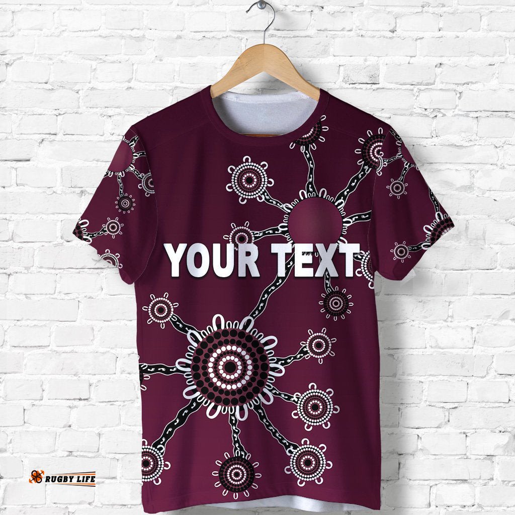 custom personalised warringah t shirt sea eagles simple indigenous