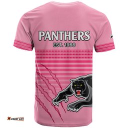 penrith panthers rugby t shirt authentic permiers pink version 2023