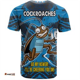 Amazing Aussie Cockroach Sport T-Shirt - Custom Go My NSWer