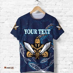 custom personalised gold coast t shirt titans gladiator indigenous