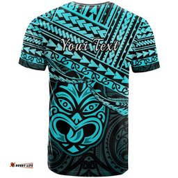 personalised matariki new zealand t shirt maori new year tiki turquoise version