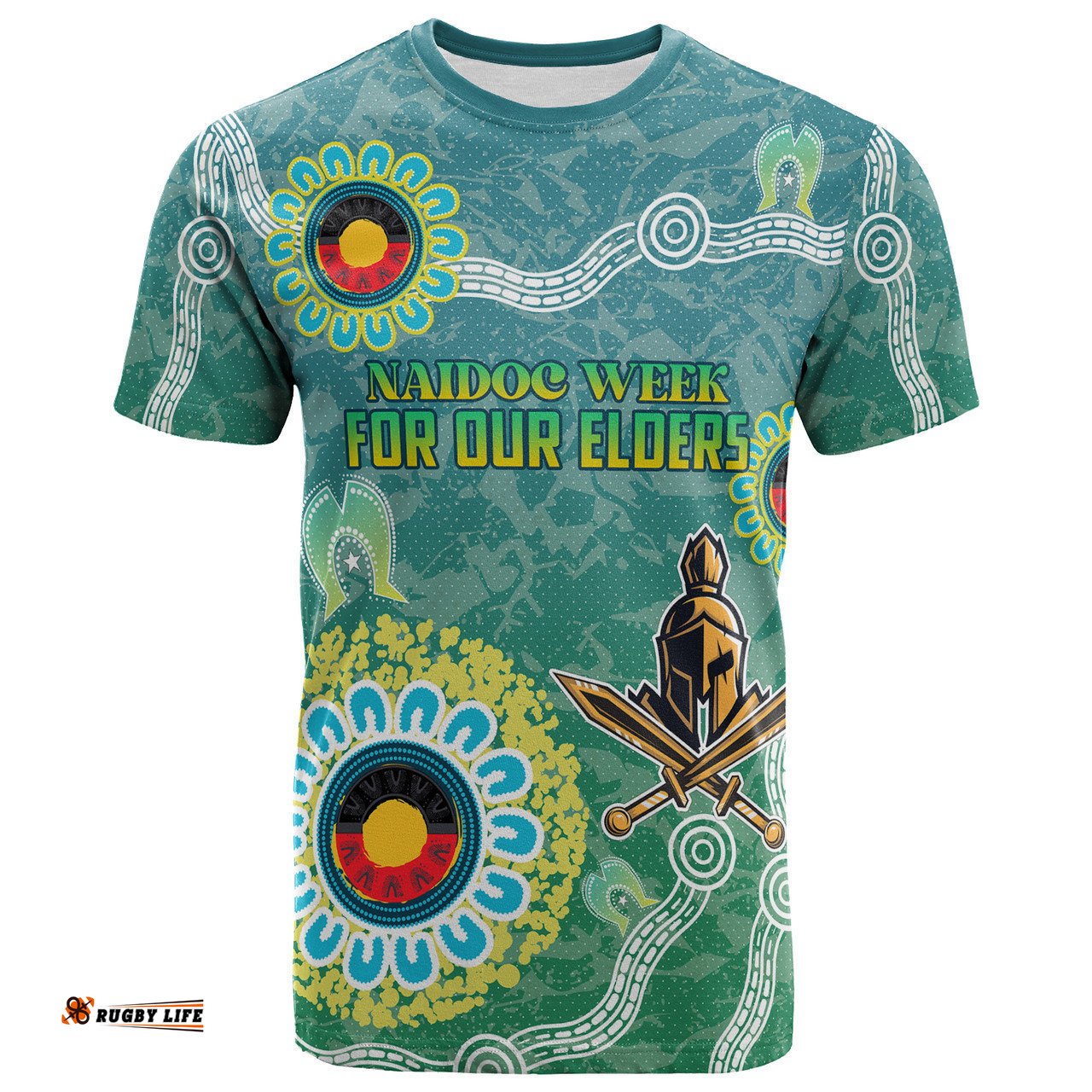 Amazing Aussie Gold Coast Titans Naidoc T-shirt - Custom For Our Elders T-shirt