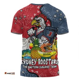 Amazing Aussie Sydney Roosters Custom T-Shirt - Australian Big Things T-Shirt