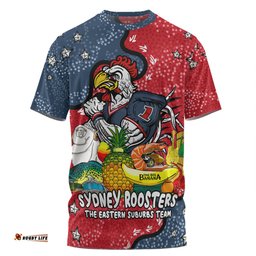 Amazing Aussie Sydney Roosters Custom T-Shirt - Australian Big Things T-Shirt
