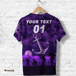custom personalised fremantle dockers anzac t shirt freo simple style