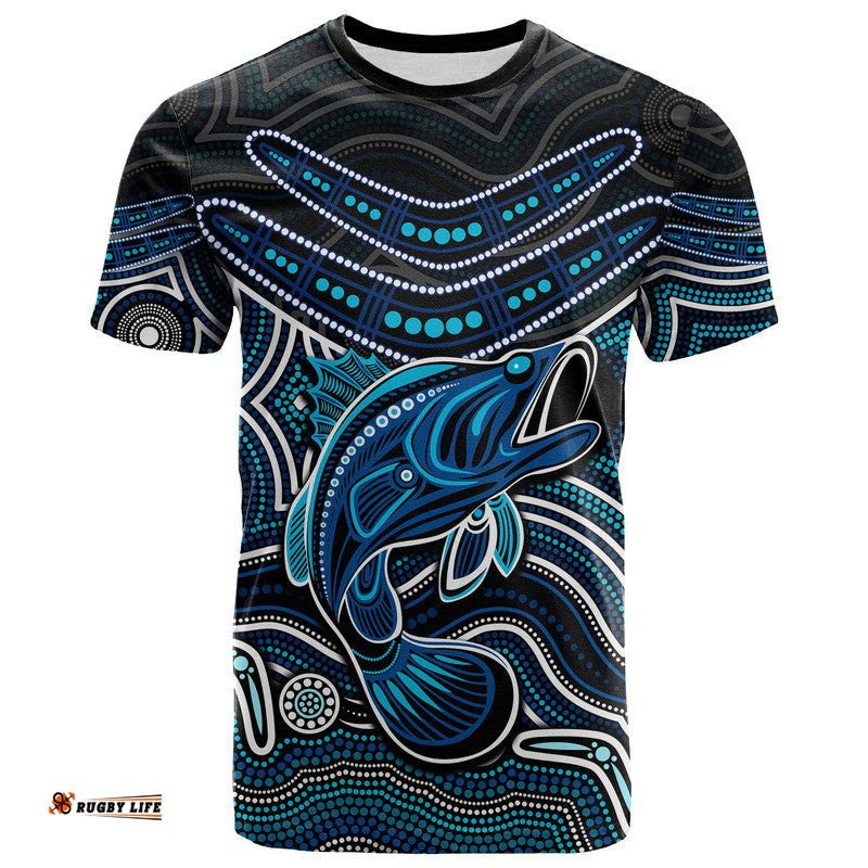 custom personalised fishing aboriginal t shirt no.1