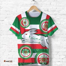 custom personalised go rabbitohs t shirt mix indigenous