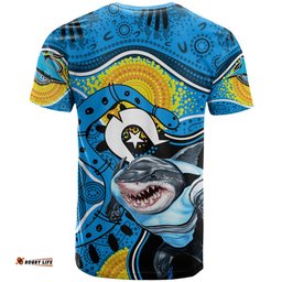 sharks mascot nrl t shirt naidoc