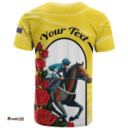 personalised melbourne horse racing t shirt the race that stops the nation lt01