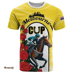 personalised melbourne horse racing t shirt the race that stops the nation lt01