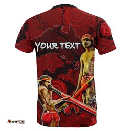 custom personalised didgeridoo t shirt aboriginal