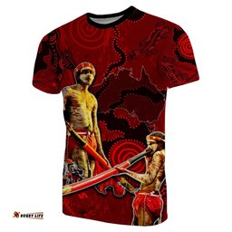 custom personalised didgeridoo t shirt aboriginal