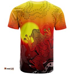 customaboriginal t shirts indigenous frog redAmazing Aussie
