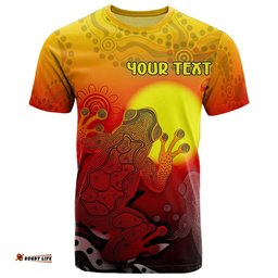 customaboriginal t shirts indigenous frog redAmazing Aussie