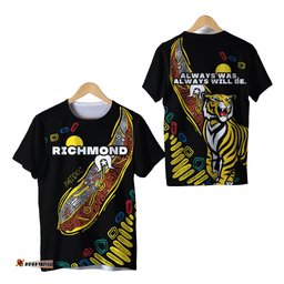 richmond naidoc week t shirt tigers aboriginal special style