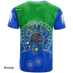 Amazing Aussie Australia  Custom T-shirt - Torres Strait Symbol With Torres Strait Islands Inspired Patterns