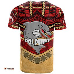 dolphins rugby t shirt polynesian and aboriginal vibe