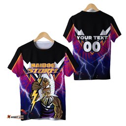 custom personalised melbourne storm naidoc week t shirt aboriginal special style