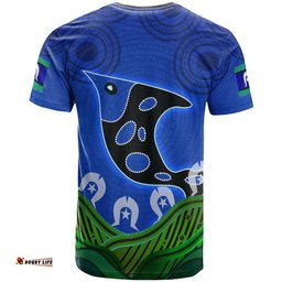 personalised t shirt torres strait dot patterns