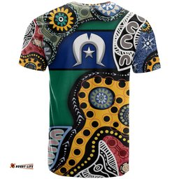 torest trait islands mix aboriginal pattern t shirt ts04