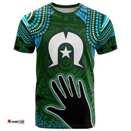torest trait islands mix aboriginal pattern t shirt ts04