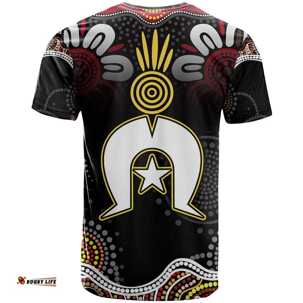torest trait islands mix aboriginal pattern t shirt ts04