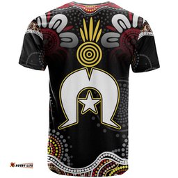 torest trait islands mix aboriginal pattern t shirt ts04