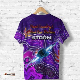 melbourne storm t shirt naidoc heal country heal our nation