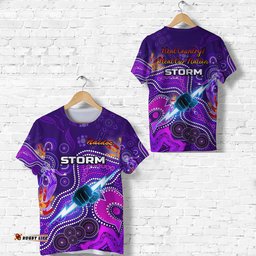melbourne storm t shirt naidoc heal country heal our nation
