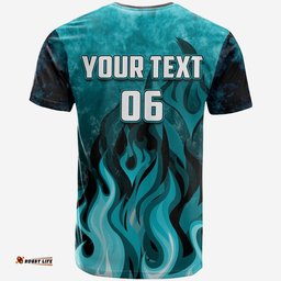 custom personalised and numberbrisbane heat t shirt cricket special style