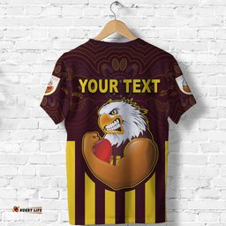 custom personalised kambalda football club t shirt goldfields football indigenous eagles