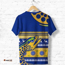 custom personalised eels indigenous t shirt parramatta christmas