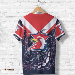 australia roosters indigenous t shirt sydney