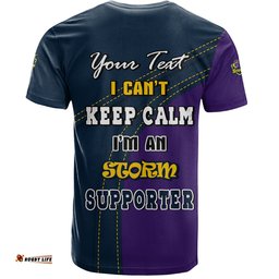Amazing Aussie Melbourne Storm T-Shirt Custom Team Of Us Die Hard Fan Supporters