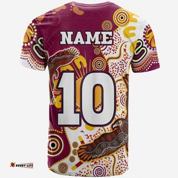 Amazing Aussie Manly Warringah Sea Eagles T-shirt - Indigenous Manly Sport With Tribal Sun T-shirt
