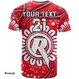 custom personalised melbourne renegades cricket t shirt aboriginal