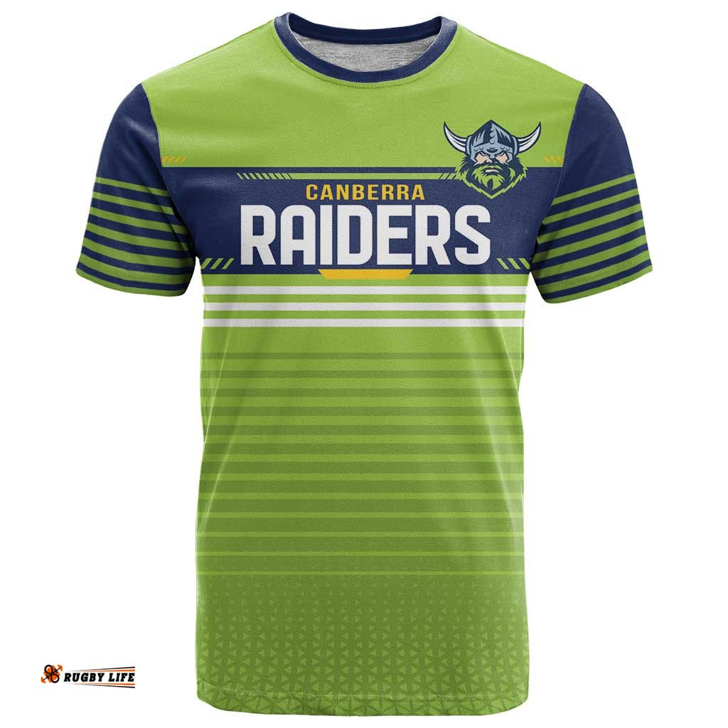 raiders rugby custom t shirt the green machine simple style